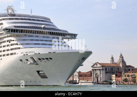 Kreuzfahrtschiff MSC Preziosa, IMO 9595321 Stockfoto