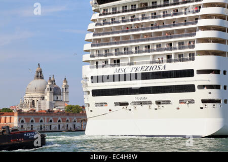 Kreuzfahrtschiff MSC Preziosa, IMO 9595321 Stockfoto