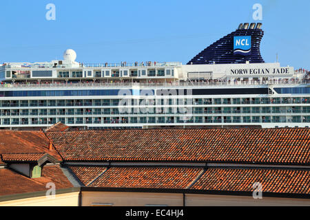 Kreuzfahrtschiff Norwegian Jade, IMO 9304057 Stockfoto