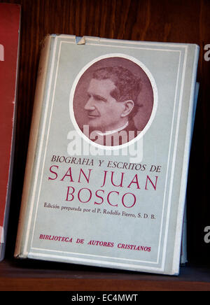 John Bosco - Giovanni Melchiorre Bosco1815 – 1888 bekannt als Don Bosco katholischer Priester Italien (San Juan Bosco) Stockfoto