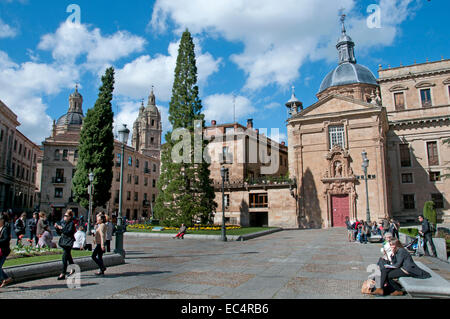 Plaza de Ananya Universität von Salamanca (Castilla y León) Spanien Spanisch Stockfoto