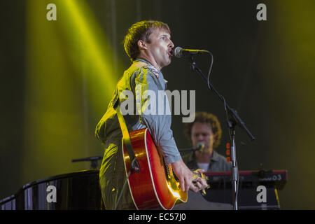 James Blunt bei Pori Jazz 2014 Stockfoto