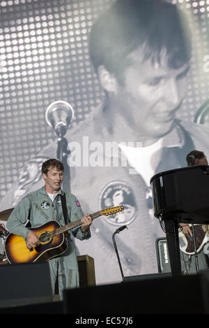 James Blunt bei Pori Jazz 2014 Stockfoto