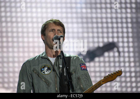 James Blunt bei Pori Jazz 2014 Stockfoto