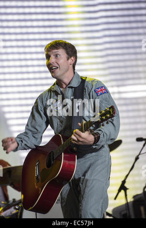 James Blunt bei Pori Jazz 2014 Stockfoto