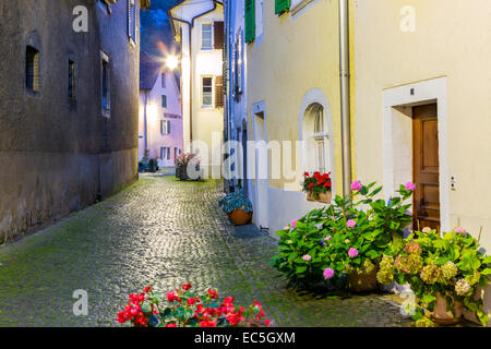 Saint-Ursanne, Canton du Jura, Schweiz, Europa. Stockfoto