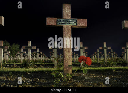 Verdun, Douaumont, größten französischen Soldatenfriedhof aus dem ersten Weltkrieg Stockfoto