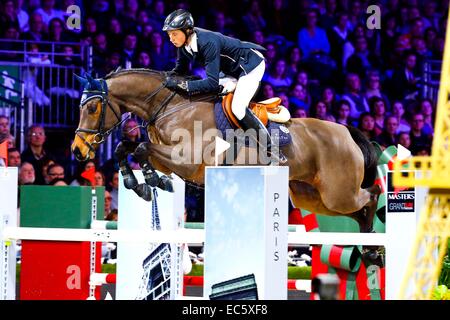 Fuchs Martin Sur PSG Future - 07.12.2014 - Gucci Paris Masters 2014-Villepinte.Photo: Pierre Costabadie/scoopdyga.com/Icon Sport. Stockfoto