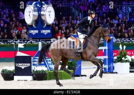 Fuchs Martin Sur PSG Future - 07.12.2014 - Gucci Paris Masters 2014-Villepinte.Photo: Pierre Costabadie/scoopdyga.com/Icon Sport. Stockfoto