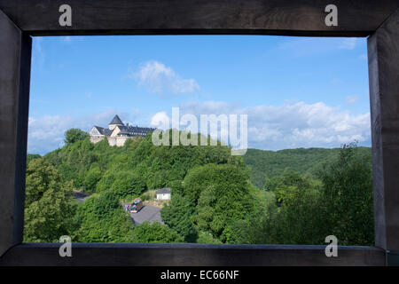 Schloss Schloss Waldeck, Landkreis Waldeck Frankenberg, Hessen, Norddeutschland, Europa Stockfoto