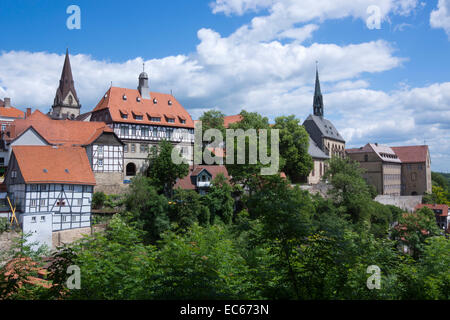 Stadtbild Ansicht Warburg, Kreis Höxter, Nord Rhein Westfalen, Deutschland, Europa Stockfoto