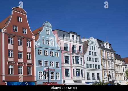 Kroepeliner Strasse, Fußgänger-Bereich, Hanse Stadt Rostock, Ostsee, Mecklenburg-Vorpommern, Deutschland, Europa Stockfoto