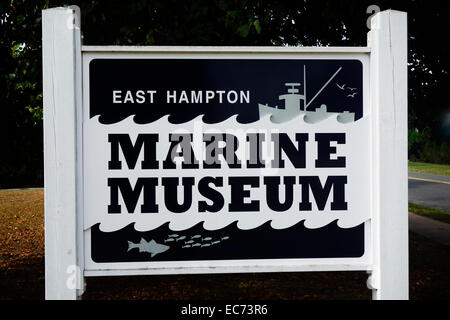 Meeresmuseum in Long Island New York East Hampton Stockfoto