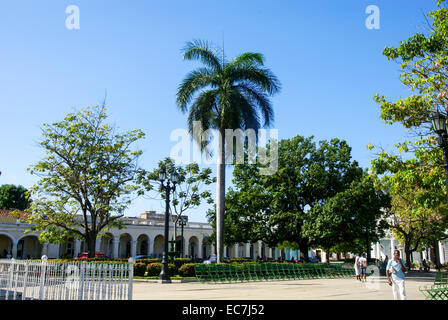 Marti Park und City Hall, Cienfuegos, Kuba Stockfoto