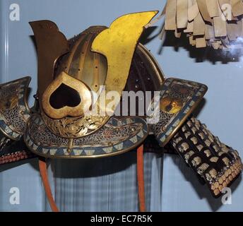 Samurai - in der Regel bezeichnet im japanischen als Bushi oder Buke, waren die militärischen Adel des Mittelalters und der frühen moderne Japan. Stockfoto