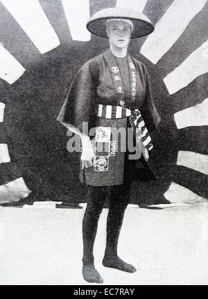 Prince Of Wales (später König Edward VIII) besucht Japan 1922 Stockfoto