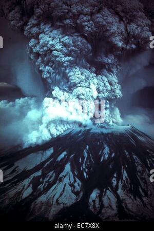 Mount St Helens Vulkanausbruch;   US-Bundesstaat Washington;   USA 1980 Stockfoto