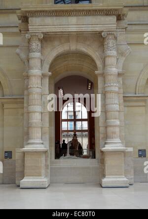 Arcade-Ionique du Palais des Tuileries Stockfoto