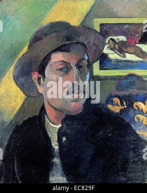 Eugène Henri Paul Gauguin 1848 – 8. Mai 1903) französische Post-Impressionisten-Künstler, der erst nach seinem Tod nicht gut geschätzt wurde Stockfoto