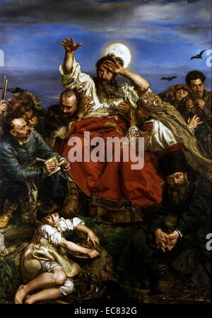 Jan Matejko (1838-1893). Polnischer Maler. Die Preußische Huldigung ...