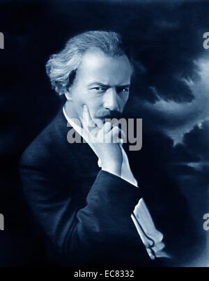 Ignacy Jan Paderewski 18. November 1860 bis 29. Juni 1941) Der polnische Pianist und Komponist, Politiker und Sprecher der polnischen Unabhängigkeit Stockfoto