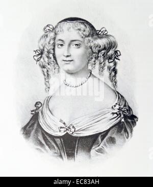 Porträt von Madame de Sévigné (1626-1696), französischer Aristokrat, Erinnerung für ihre Briefe. Vom 17. Jahrhundert Stockfoto