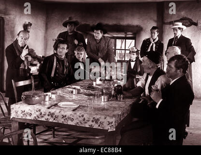 Noch aus dem Film "Stagecoach" American Western Film unter der Regie von John Ford. In den Hauptrollen Claire Trevor und John Wayne. Datierte 1939 Stockfoto