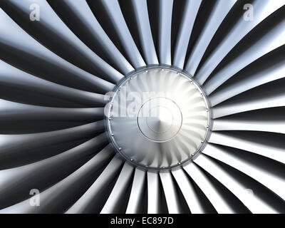 Turbo-Jet-engine Stockfoto