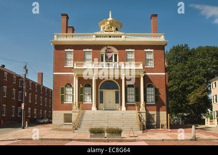 Vereinigte Staaten von Amerika (USA), Massachusetts (MA), Salem, Custom House, gebaut im Jahre 1819 Stockfoto