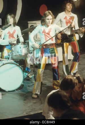 KENNY-englischen Glam-Rock-Gruppe über 1975 mit Rick Driscoll am Gesang und Andy Walton am Schlagzeug Stockfoto