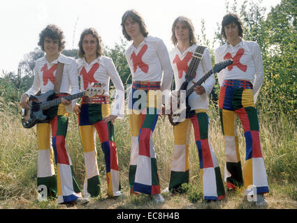 KENNY-englischen Glam-Rock-Gruppe über 1975 Stockfoto