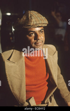 JOHNNY MATHIS U.S. Sänger über 1980 Stockfoto