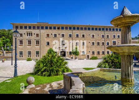 Kloster des Santuari de Lluc Stockfoto