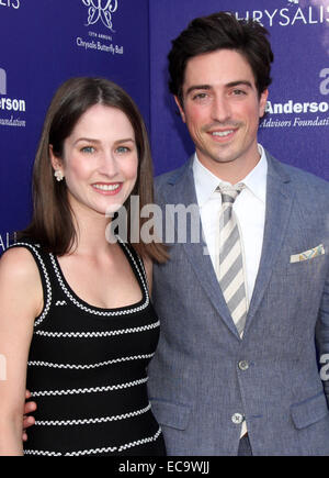 13. jährliche Chrysalis Butterfly Ball statt in einem Privathaus in Bel Air - Ankünfte Featuring: Ben Feldman Where: Los Angeles, California, Vereinigte Staaten von Amerika bei: 7. Juni 2014 Stockfoto