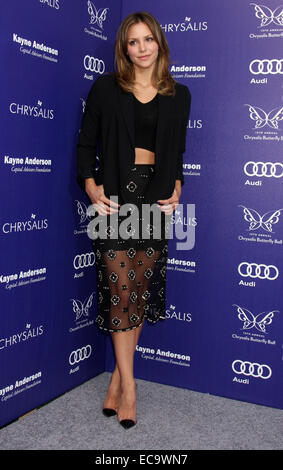 13. jährliche Chrysalis Butterfly Ball statt in einem Privathaus in Bel Air - Ankünfte Featuring: Katharine McPhee Where: Los Angeles, California, Vereinigte Staaten von Amerika bei: 7. Juni 2014 Stockfoto