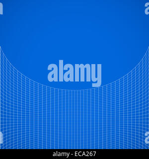 Vektor-Perspektive-Raster-Hintergrund. Stockfoto