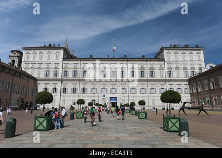 Palazzo Reale oder Königspalast von Turin, Turin, Piemont, Italien Stockfoto