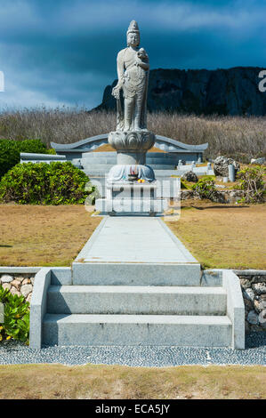 Zweiter Weltkrieg-Denkmal in Banzai Klippen, Saipan, Nördliche Marianen Stockfoto