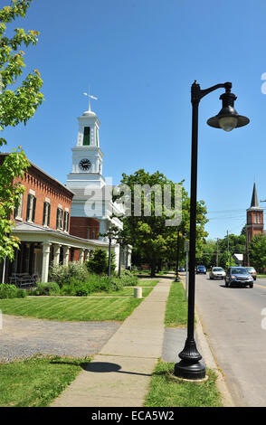 Stadt Trumansburg, New York State, Vereinigten Staaten Stockfoto