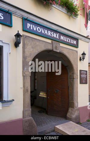 Pilsen oder Pilsen, der Europäischen Kulturhauptstadt Europas 2015 und die Heimat der Pilsner Bier in Westböhmen in der Tschechischen Republik, Stockfoto