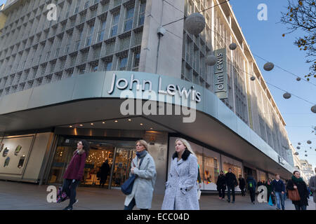 John Lewis Department Store auf der Oxford Street Stockfoto