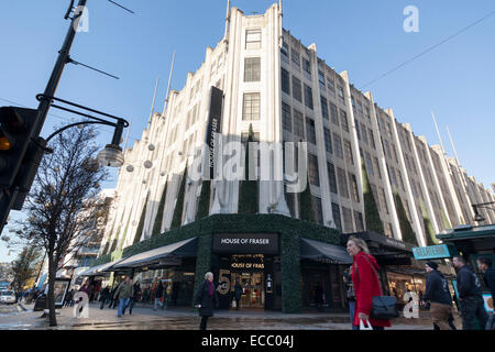 House of Fraser Kaufhaus auf der Oxford Street Stockfoto