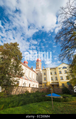 Pilsen oder Pilsen, der Europäischen Kulturhauptstadt Europas 2015 und die Heimat der Pilsner Bier in Westböhmen in der Tschechischen Republik, Stockfoto