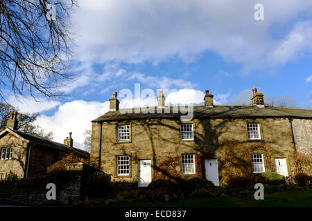 Das Dorf Downham in Ribble Valley Lancashire UK. Das Dorf wurde in der 1961 Film Whistle Down the Wind verwendet, Stockfoto