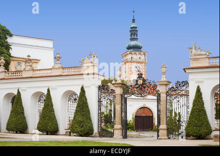 Lichtenstein Schloss, Süd-Mähren, Mikulov, Tschechien, Europa Stockfoto