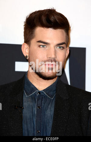 Berlin, Deutschland. 11. Dezember 2014. Amerikanischer Sänger Adam Lambert bei einem Fototermin und Pressekonferenz für die anstehende Tour "Königin und Adam Lambert 2015" im Hotel Ritz Carlton in Berlin, Deutschland. Am 11. Dezember 2014. / Allianz Credit Bild: Dpa picture-Alliance/Alamy Live News Stockfoto