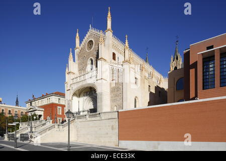 San Jeronimo De La Real Kirche, Madrid, Spanien Stockfoto