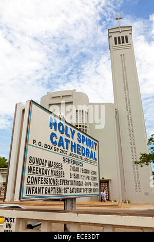 Heiligen-Geist-Kathedrale, Adabraka, Accra, Ghana, Afrika Stockfoto