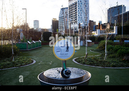 Millennium Point, Birmingham Science Park Blick ins Stadtzentrum Stockfoto