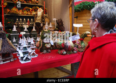 Traditioneller Weihnachtsmarkt, Aachen Deutschland Stockfoto